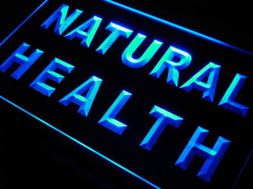 Natural Health Neon Light Sign